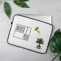 Image 1 of AP MONEY TREE Laptop Sleeve WHITE