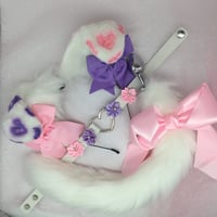 Purple/white Puppy PetPlay 