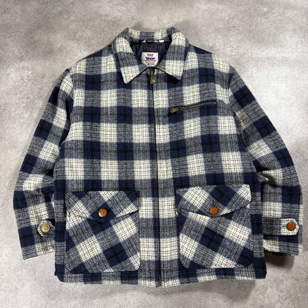 Image of 1990s Levi’s Plaid Jacket, Size Large