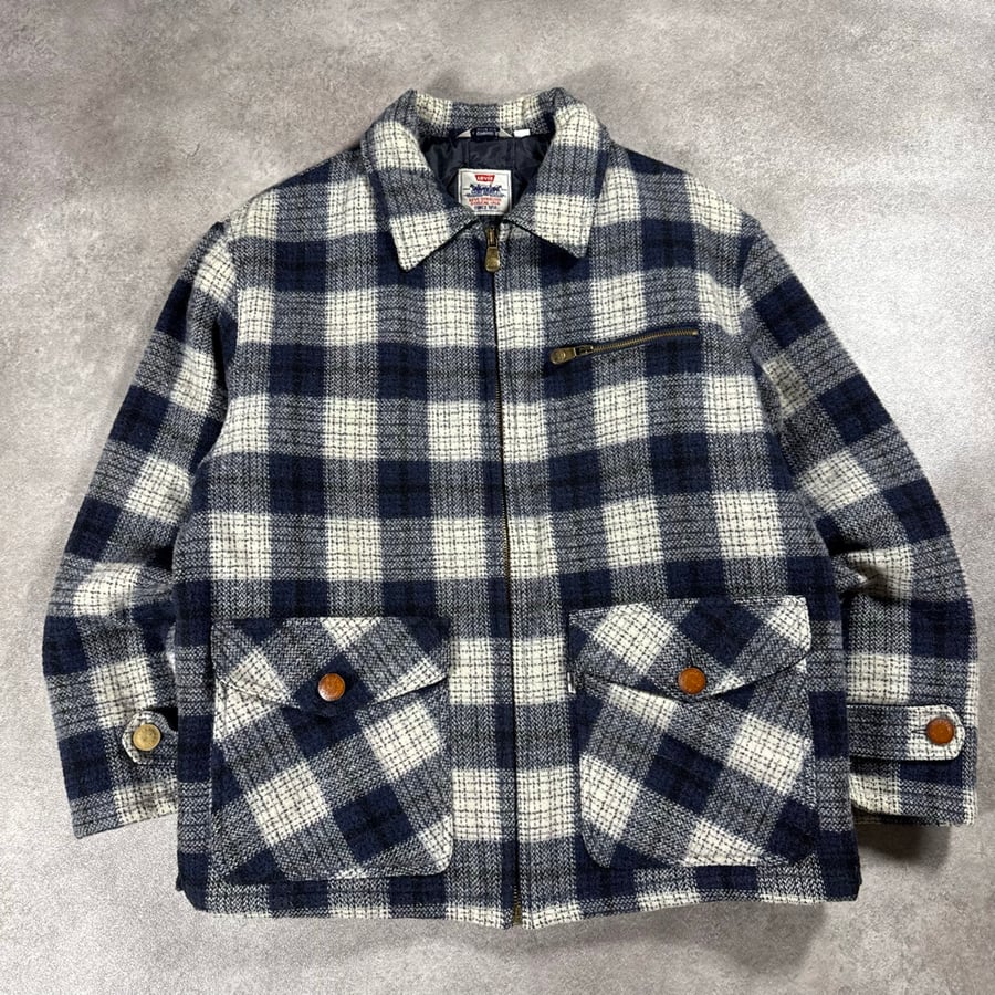 Image of 1990s Levi’s Plaid Jacket, Size Large