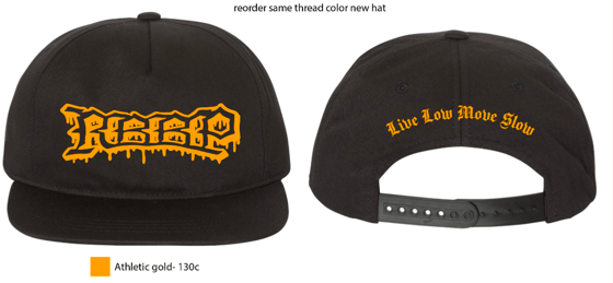 Image of RBBP Hat "Live Low Move Slow"