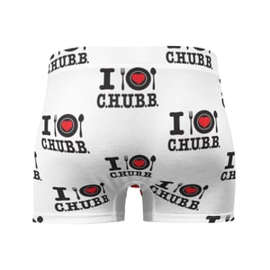Image of I Love C.H.U.B.B. - Boxer Briefs (White)