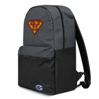 Image 3 of DJ 23 Superman Embroidered Champion Backpack