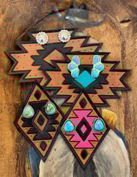 Image 2 of Pink Earring Card