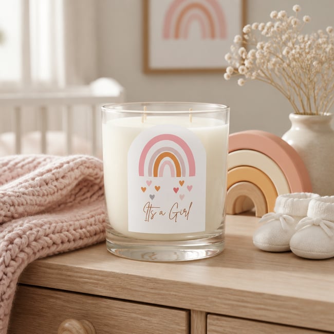It’s a Girl - Baby Keepsake Candle - 400g