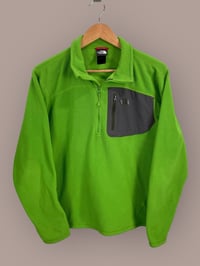 Image 1 of North face Green Fleece (Medium)