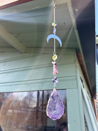 Amethyst Moon Sun Catcher