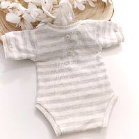 Image 5 of Photoshooting newborn boys bodysuit Robbie| stripes