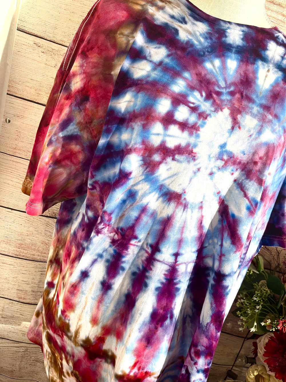 Image of Spiral Dream Ice Tie Dye Tee Size 2X