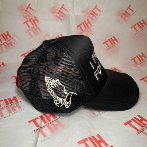 Image of "I Prayed For This" Trucker Cap - Black