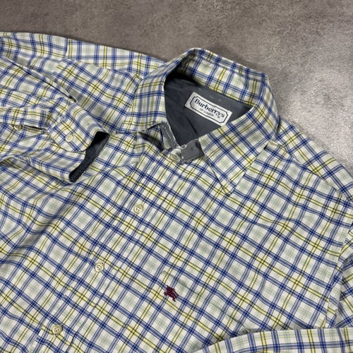 Image of 1980s Burberry Shirt, Size Large