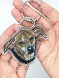 Image 4 of Pet Portrait Keychain