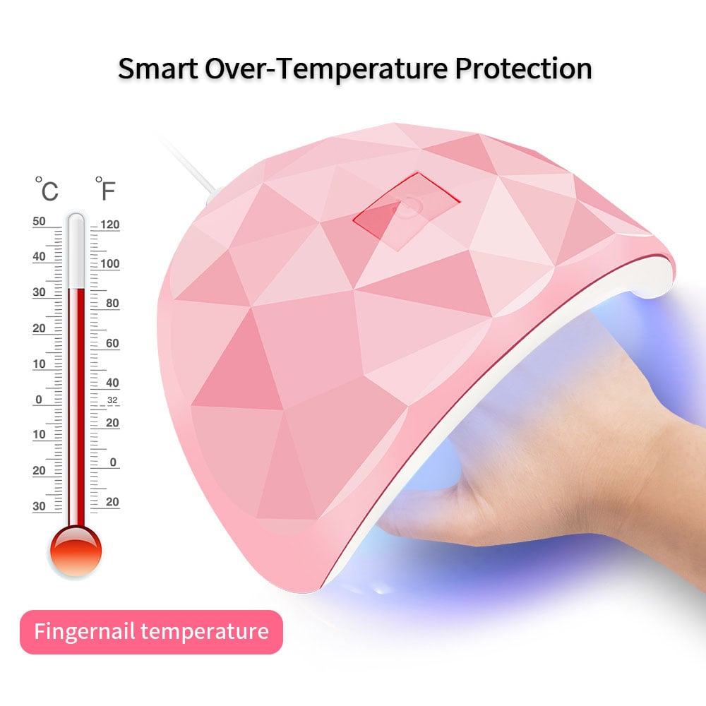Image of LULAA 54W USB Cabin UV LED Nail Gel Led Lamp for Nails Accessories Professional Material Nail Drying