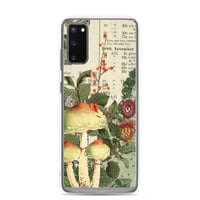 Image 22 of Colorful Antique Bookpage Mushroom Fungi Illustration Clear Case for Samsung®