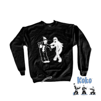 Koko the Clown - Koko & Ghost Sweatshirt
