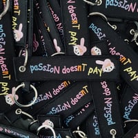 PASSION DOESNT PAY flight tag