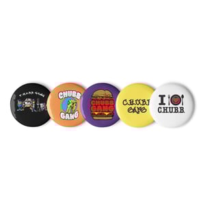 Image of "The Swagg Pack" - Set of Pin Buttons [Collector's Edition]