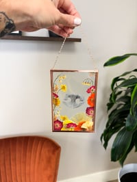 Image 3 of Pressed Flower Memorial (One Paw or Nose)
