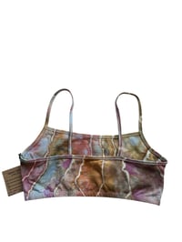 Image 6 of L (38) Bralette in Earthy Geode Ice Dye