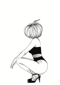 Pumpkin Pinup