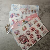 Image 2 of Clear Pouch with Savings Trackers 