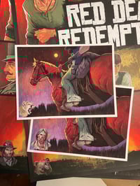 Image 3 of Red Dead Redemption - Horse Print 9x12" Giclee