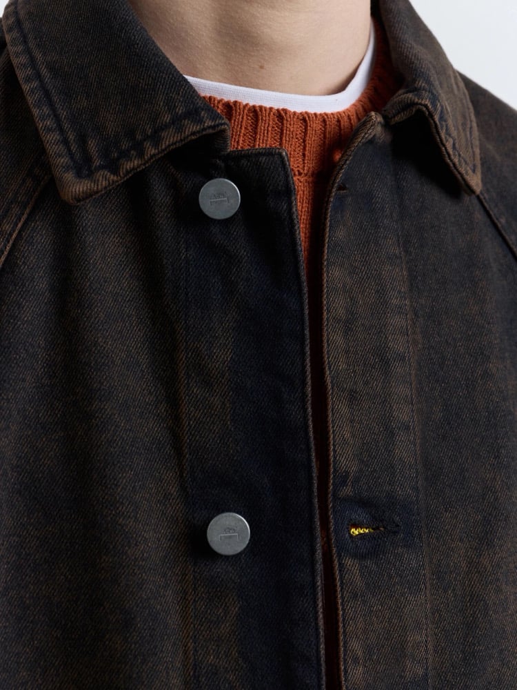 Image of A COLD WALL CROMER TRUCKER DYED ONYX