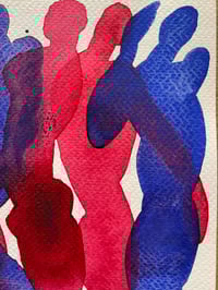 Image 5 of Watercolour ~ Blue Boys Series lll