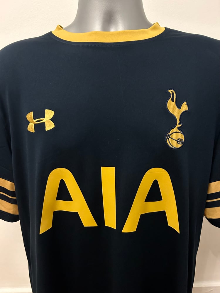 Image of Tottenham Hotspur “DEMBÉLÉ 19” 2016/17 Away Shirt + PL patches (XL)