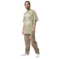 Image 4 of Men Oversized faded PAST HEALING t-shirt