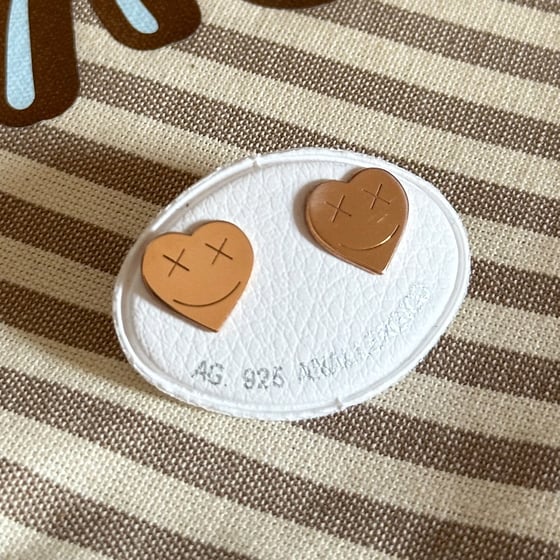 Image of ORECCHINI LOBO CUORE SMILE