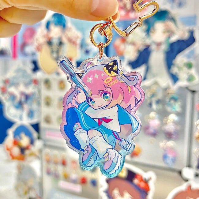 Anya charm and print