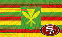49ers Flag Kanaka Maoli