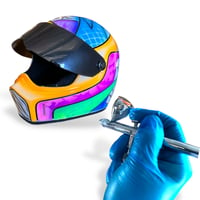 Image 4 of Paint-able mini helmet 