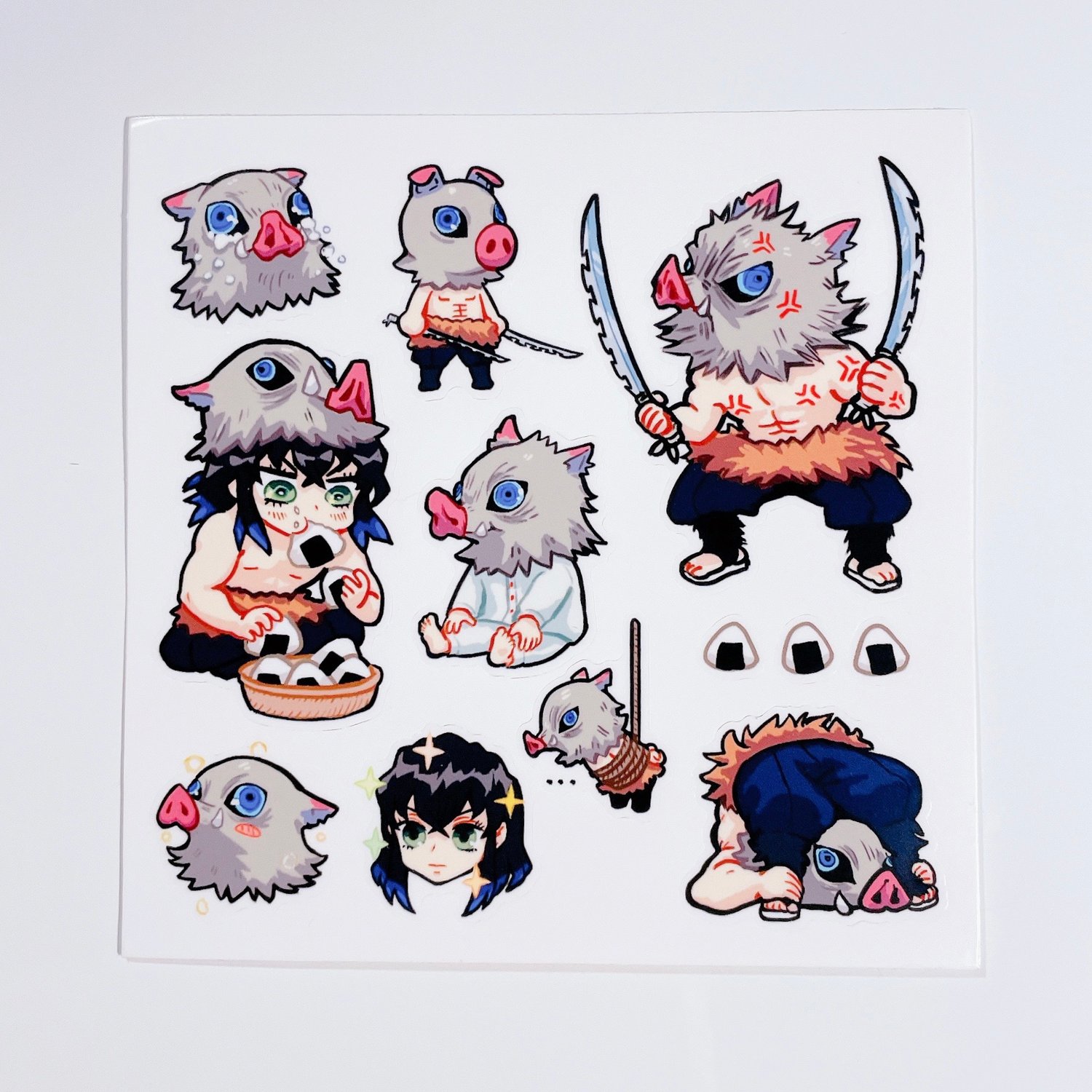 inosuke sticker sheet | RODISHOPPE