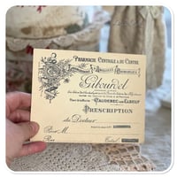 Image 1 of vintage french Pharmacie ephemera