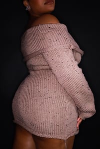 Image 2 of Off The Shoulder Knit Dress 