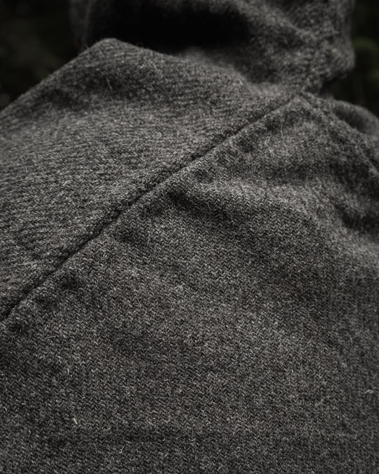 Medieval Hood - Heavyweight Grey Twill Image 3