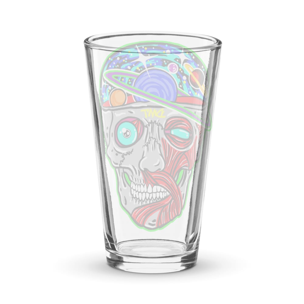 Disco Pimp Shaker pint glass