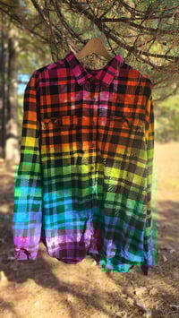 Image 13 of Buffalo Rainbow Flannel