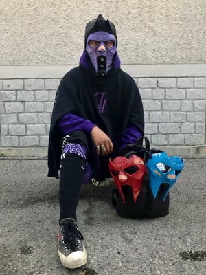 Image of implemonti “Purple Ranger: Eternal Cloak” Hoodie