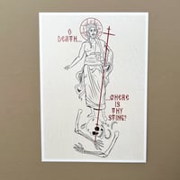 Image 2 of O Death, Where is Thy Sting? Prints