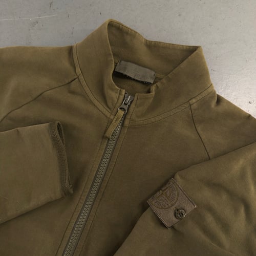 Image of SS 2022 Stone Island Ghost Zip-up, Size large