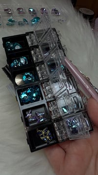 Image 2 of Blue/ Purple Bling Box (Black box ) 25pc