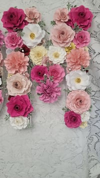 Image 3 of MOM Floral letters