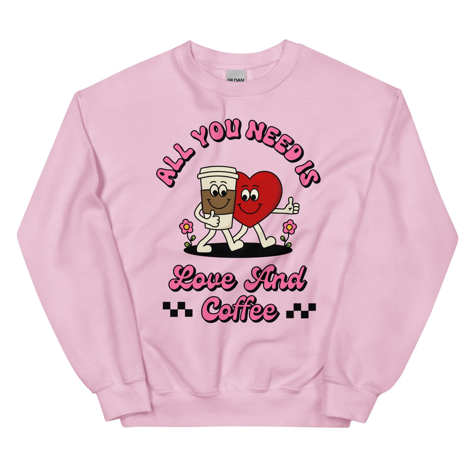 Coffee and love online sweatshirt