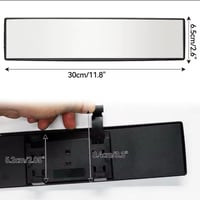 Image 3 of Rearview Wide-Angle Mirror - Universal 