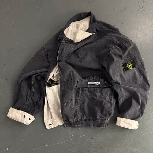 Image of 1992 / 93 Stone Island Tela Stella Reversible Jacket, size large