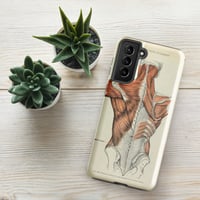 Image 15 of Antique Anatomical Illustration Human Posterior Musculature Tough case for Samsung®