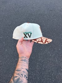 Image 3 of NEUTRAL TRI TONE OAKLAND RAIDERS CUSTOM FITTED CAP